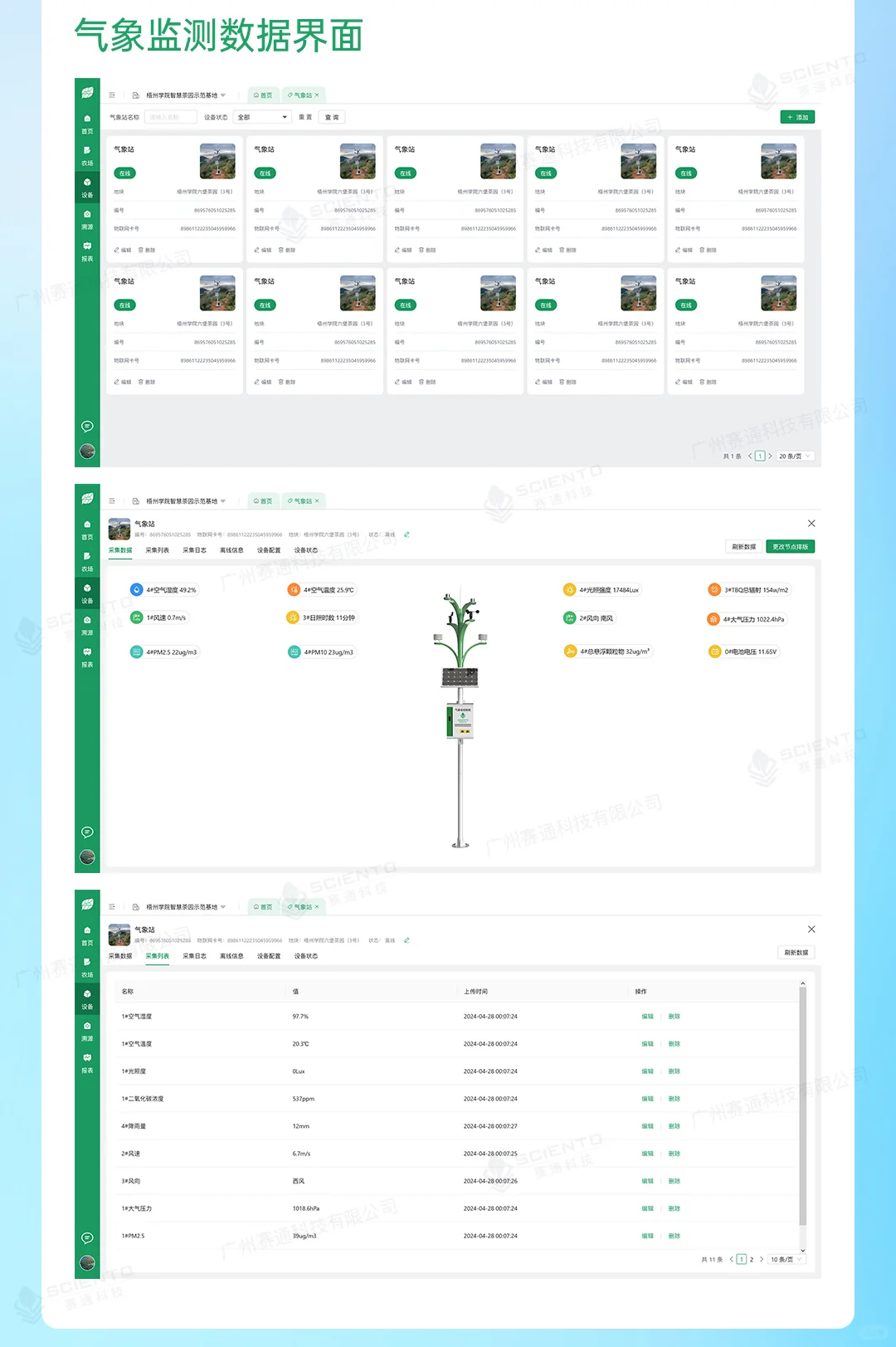 赛通科技 | 农业四情监测解决方案