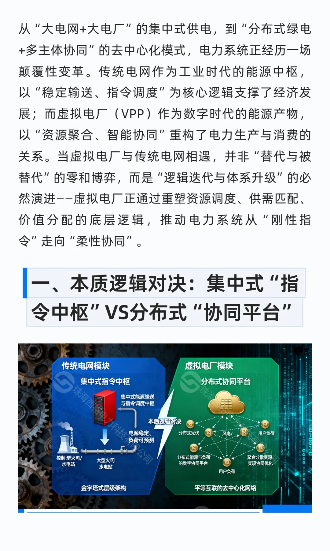 虚拟电厂VS传统电网：重新定义电力系统的运