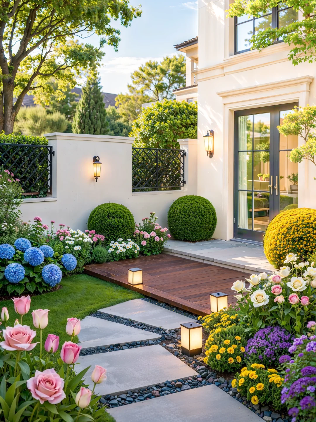 被邻居追着问的花境搭配公式花开四季的秘密