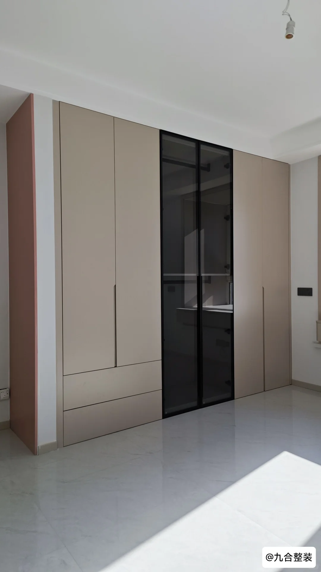 全屋定制柜子落地效果实景拍摄分享