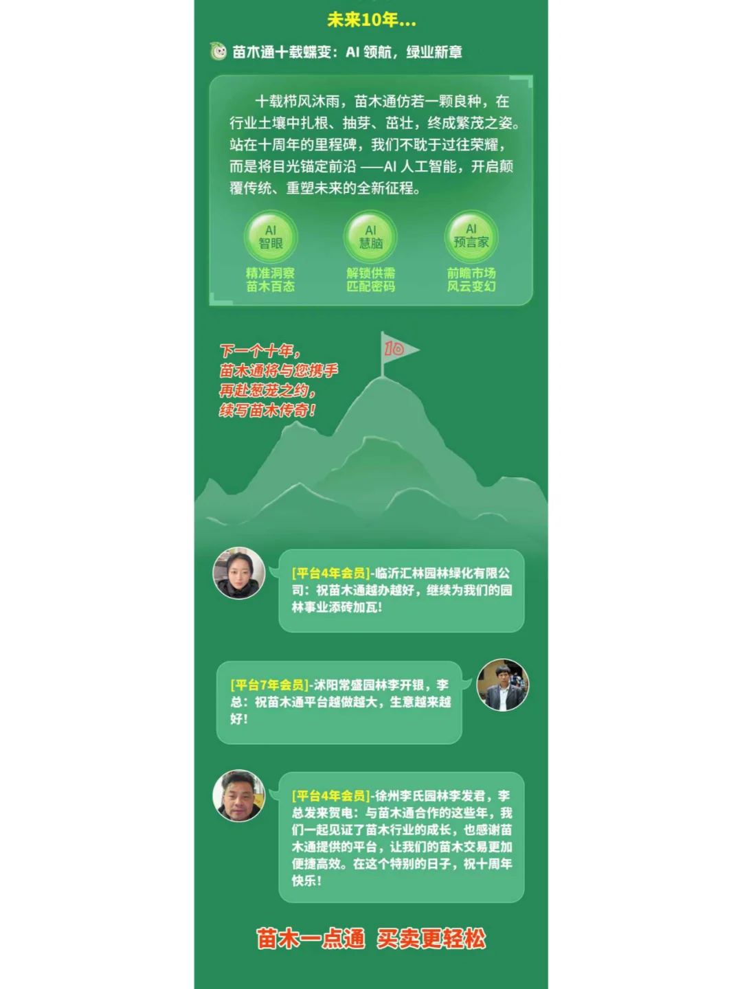 苗木通十周年：十载领航，越寒焕春