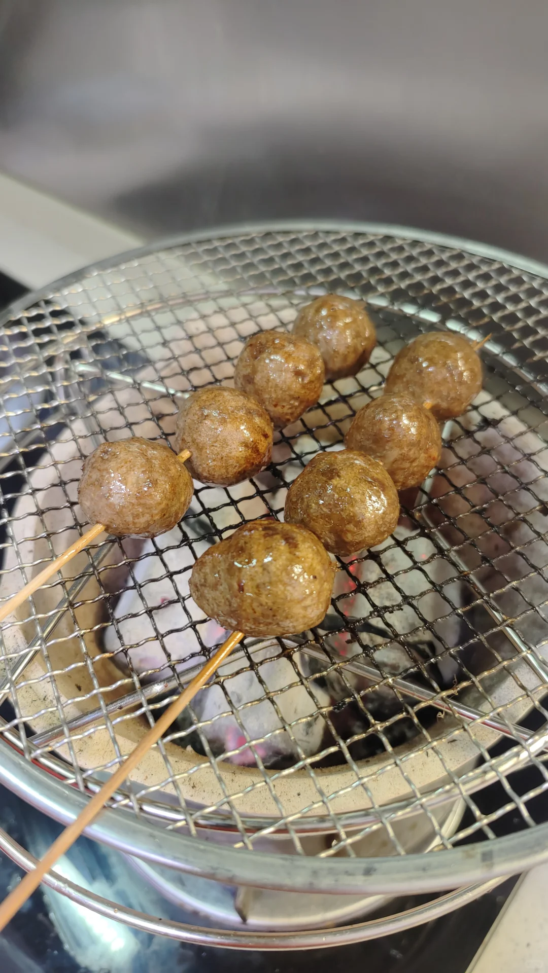 【在家无烟炭火烧烤】