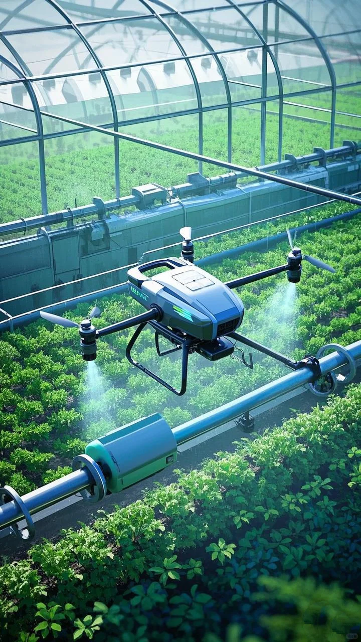 ?现代化科技农田:农业的未来已来?