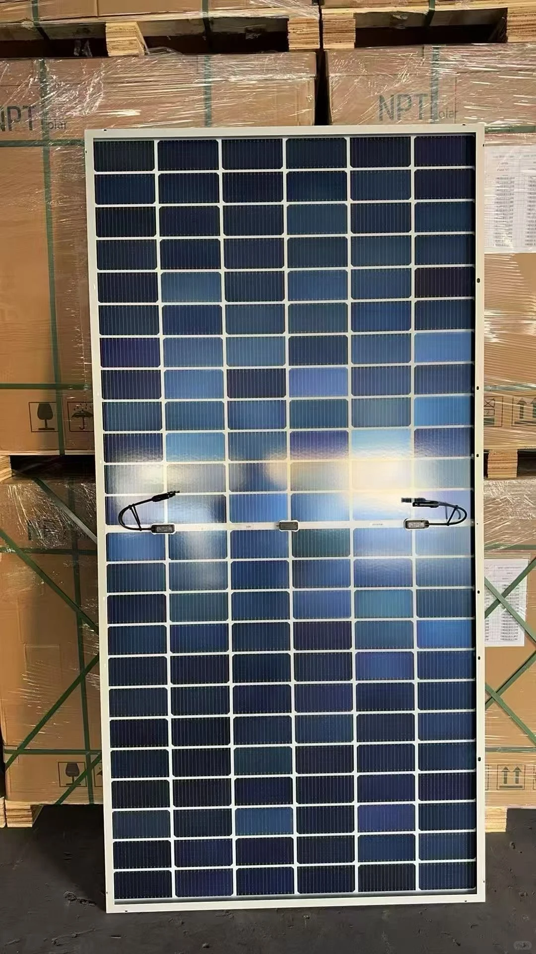 太阳能板真的很好看啊！