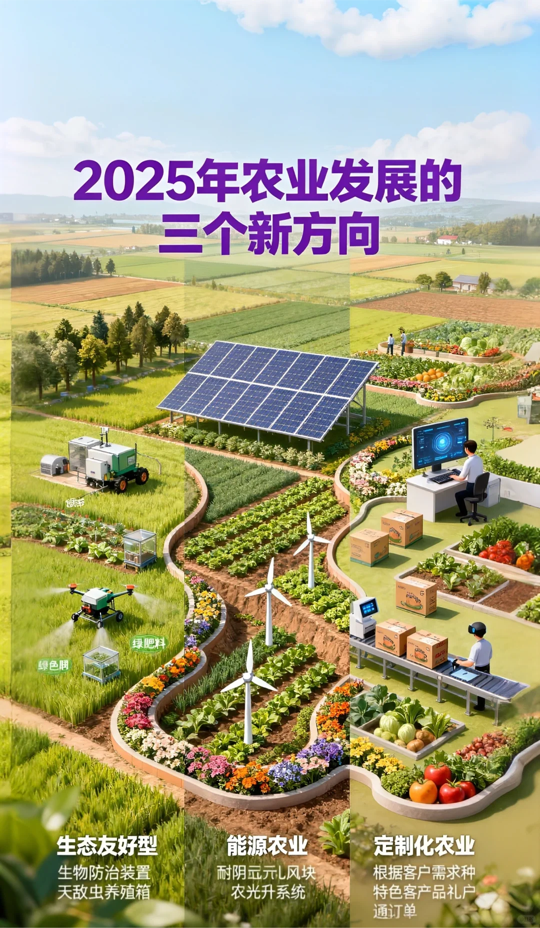 2025年农业发展的三个新方向
