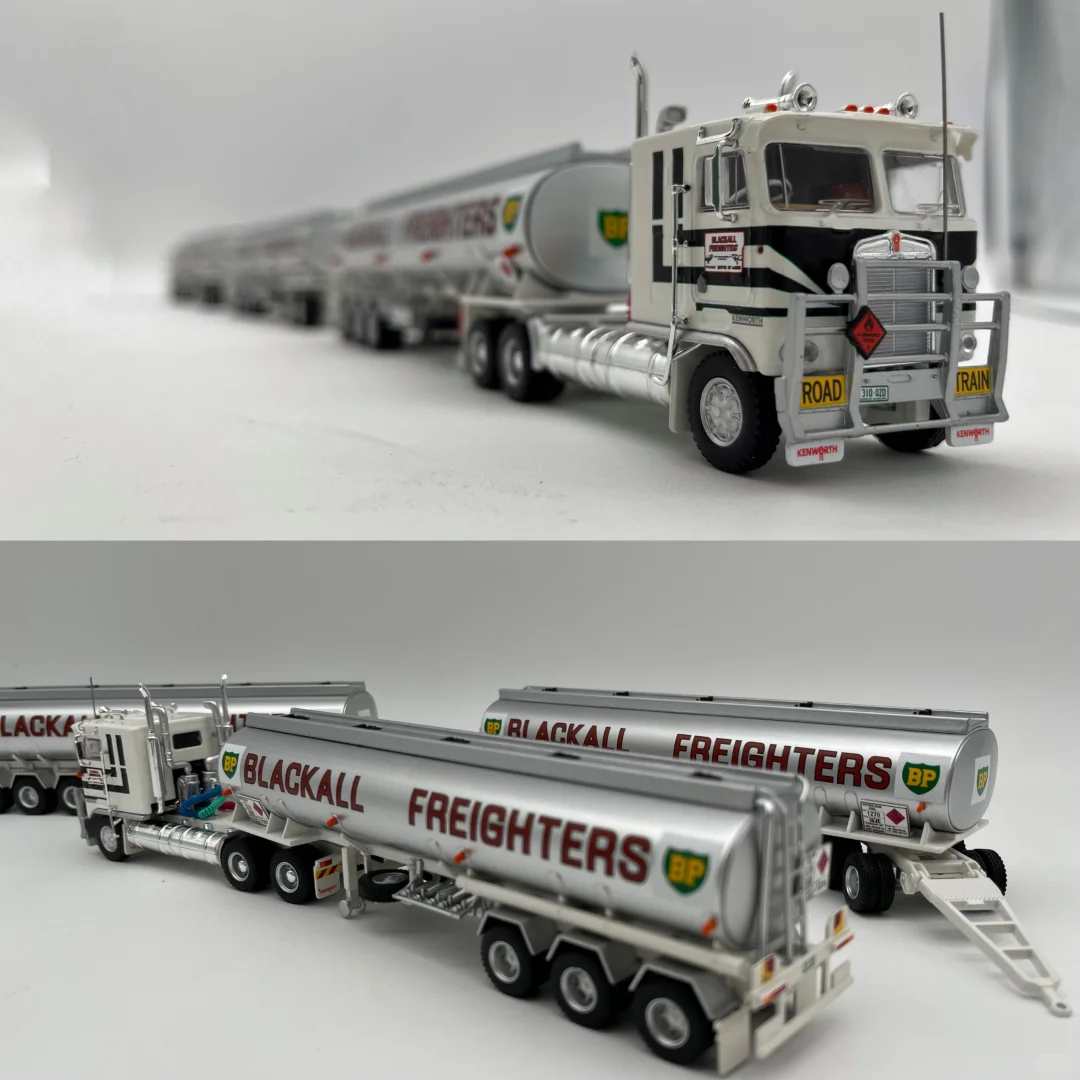 Highway Replicas肯沃斯油罐车公路列车拖车