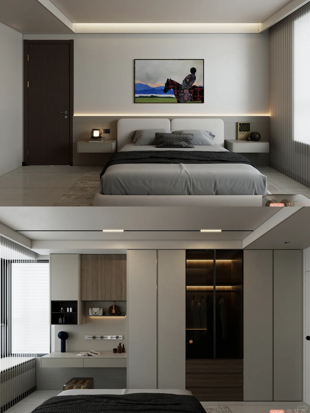 ?140㎡现代简约风 | 邯郸荣科文苑