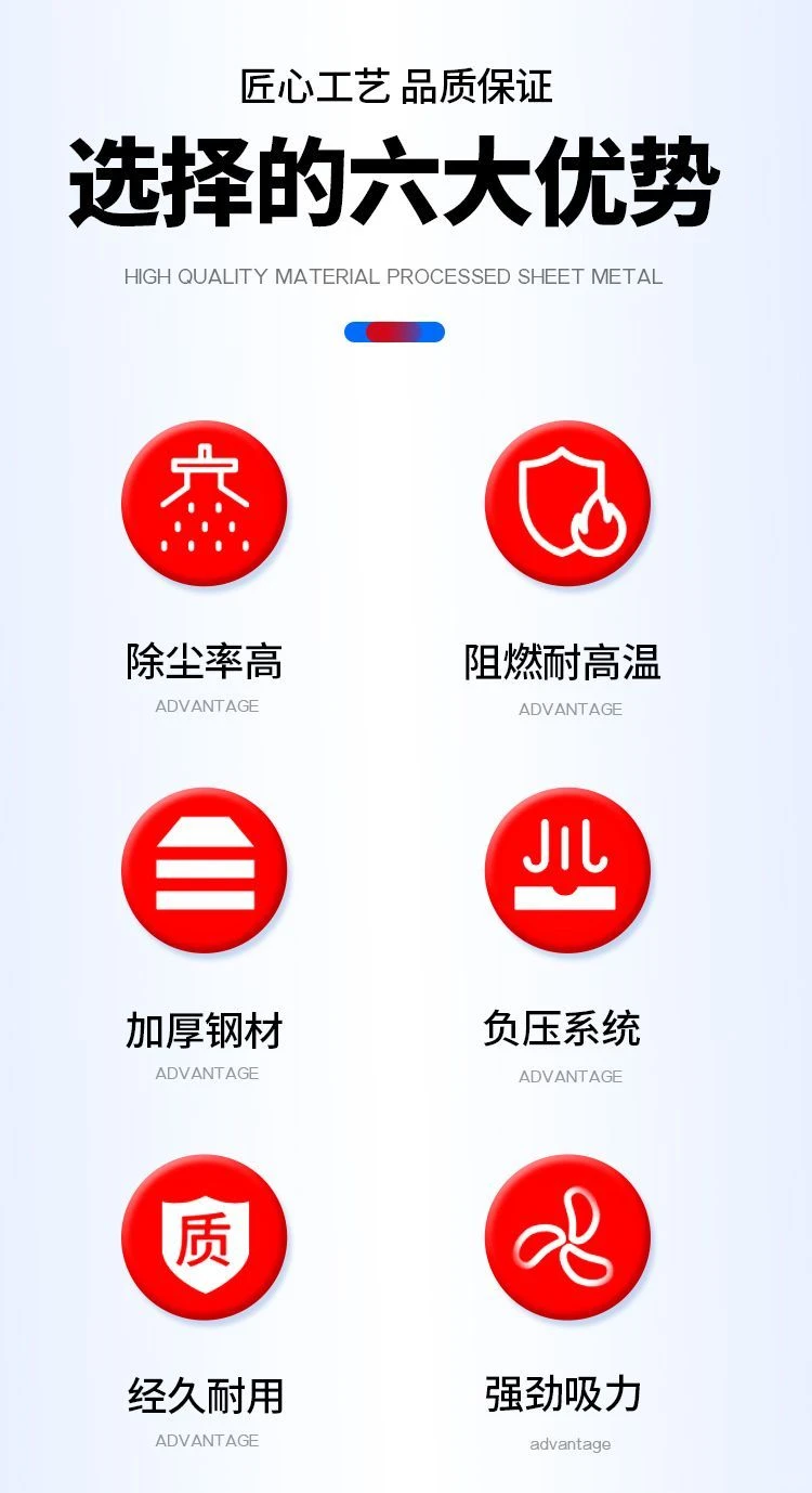 脉冲布袋除尘器仓顶旋风袋式车间灰粉尘收集