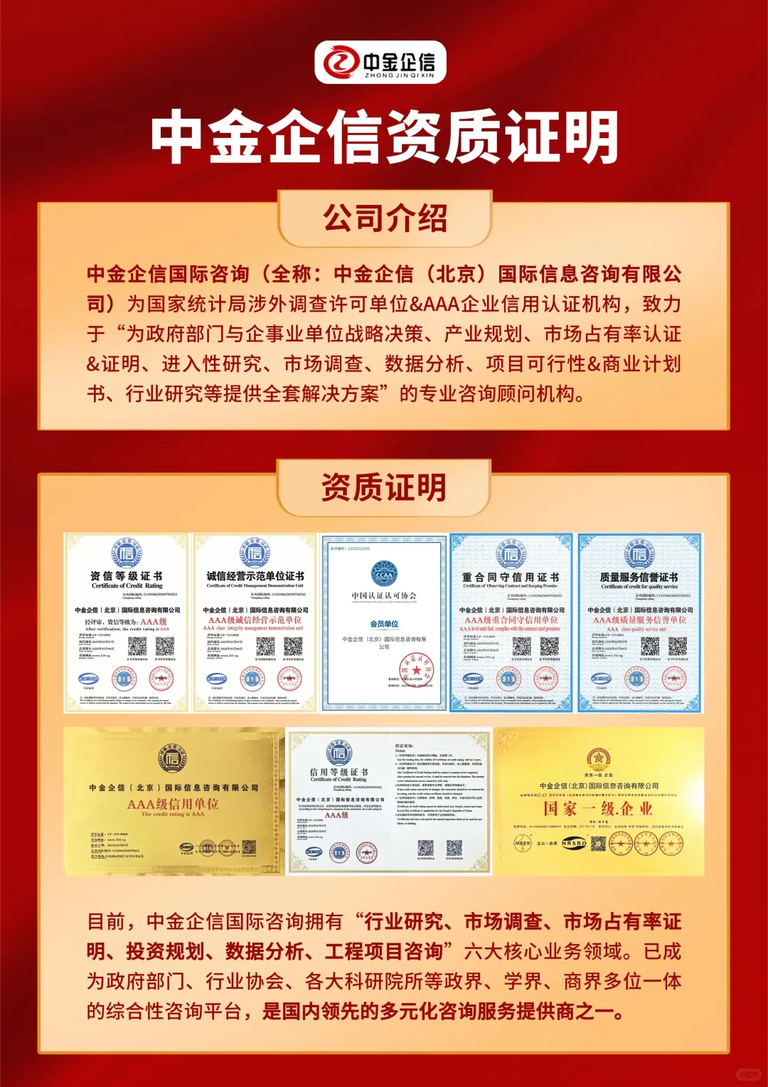 市场证明：企业想做大，这张证明您一定需要