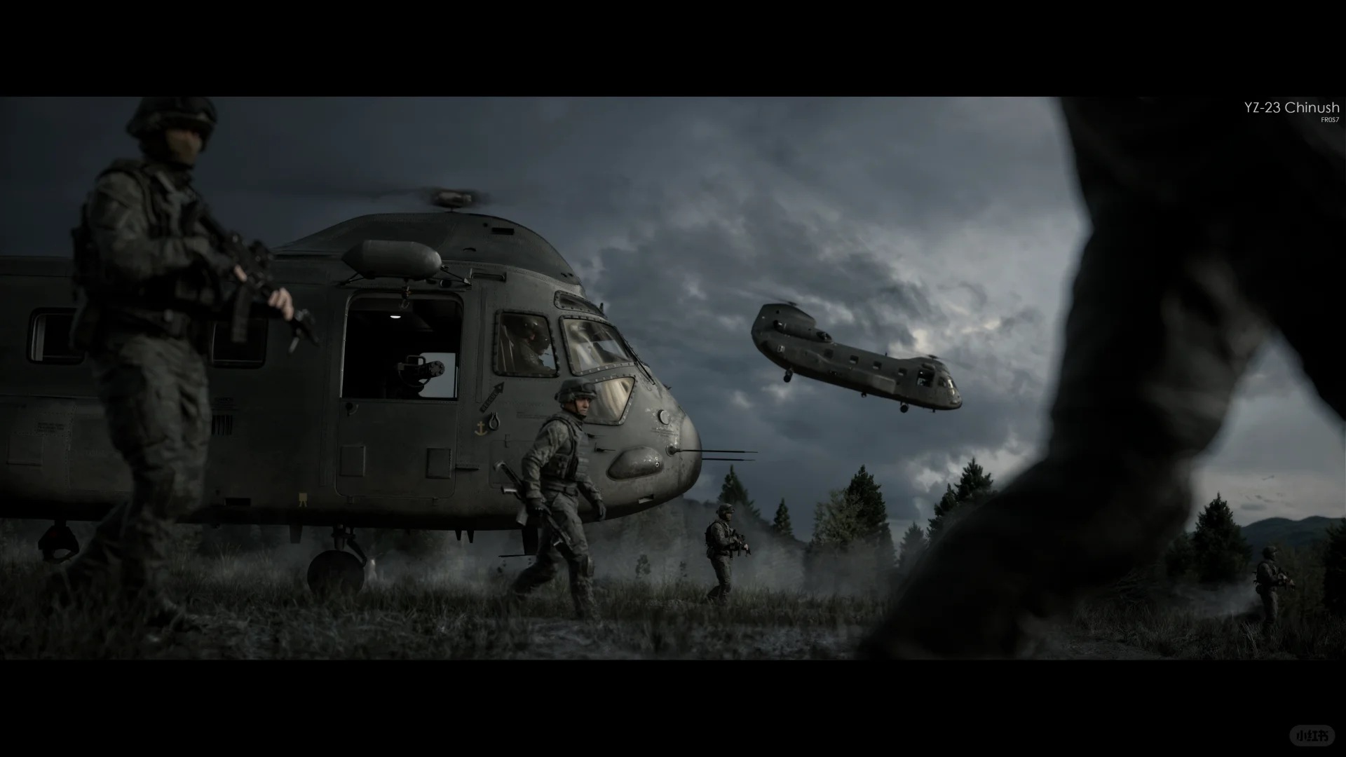 YZ-23支奴什 运输直升机 概念设计