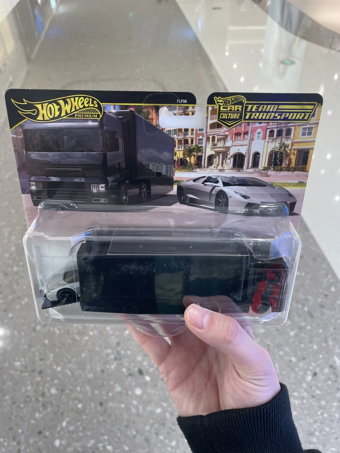 风火轮金标兰博基尼运输车队拿下