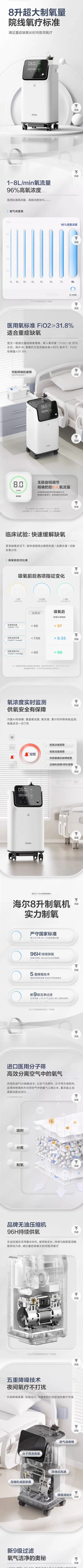 出闲置制氧机，海尔，九新