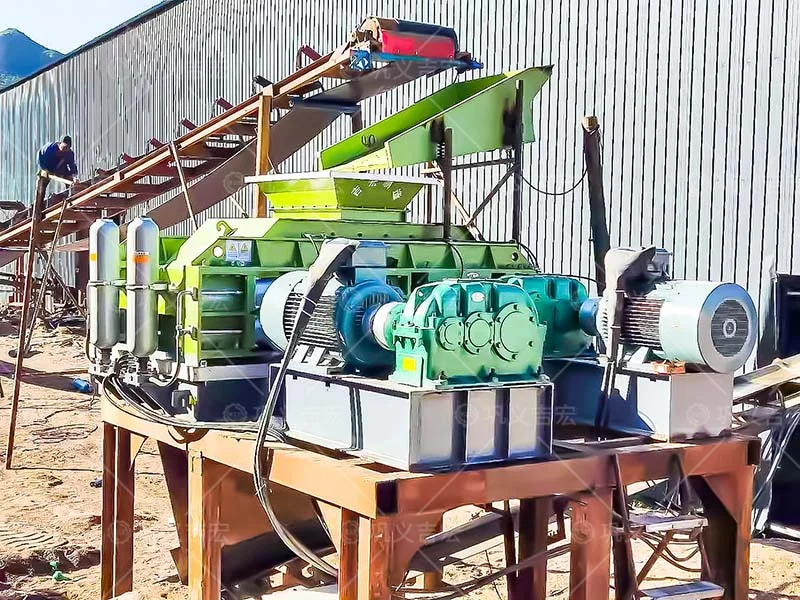 对辊破碎机如何改变传统矿山作业模式