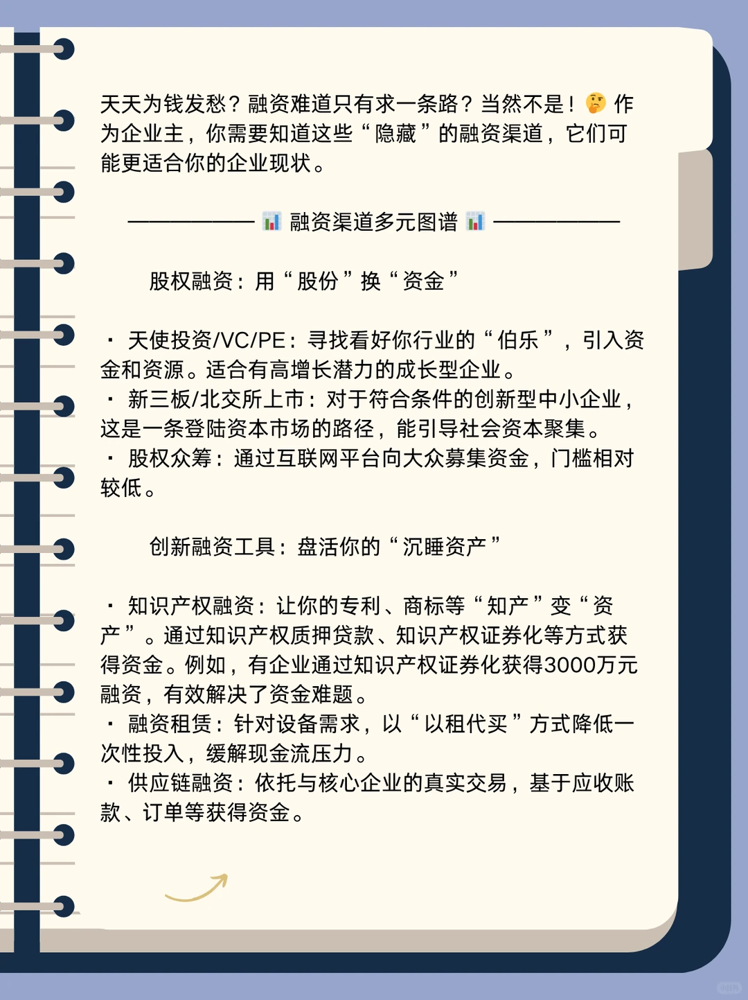 除了借钱，企业还有这些融资渠道，老板必看