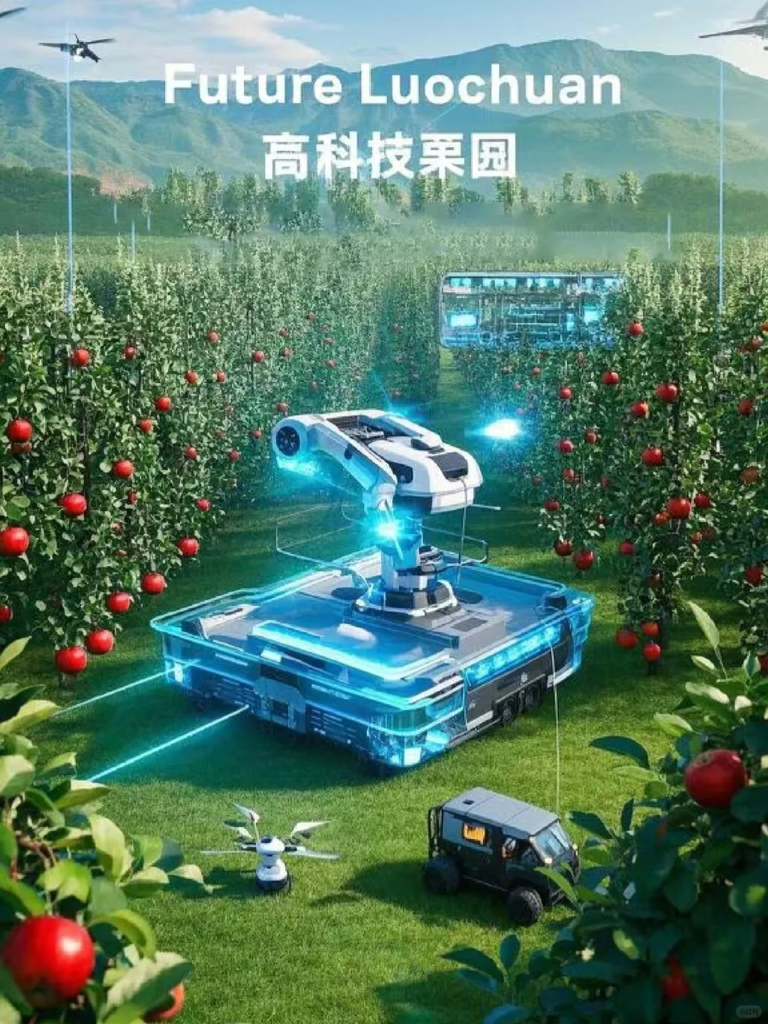 AI下的未来果园—科技赋能洛川苹果?