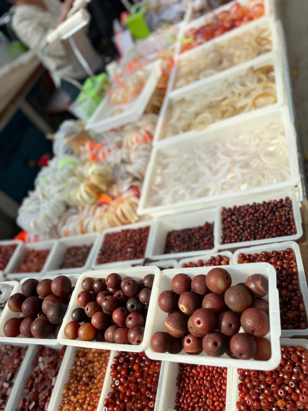 全国最大的玛瑙交易市场 阜新十家子玛瑙城