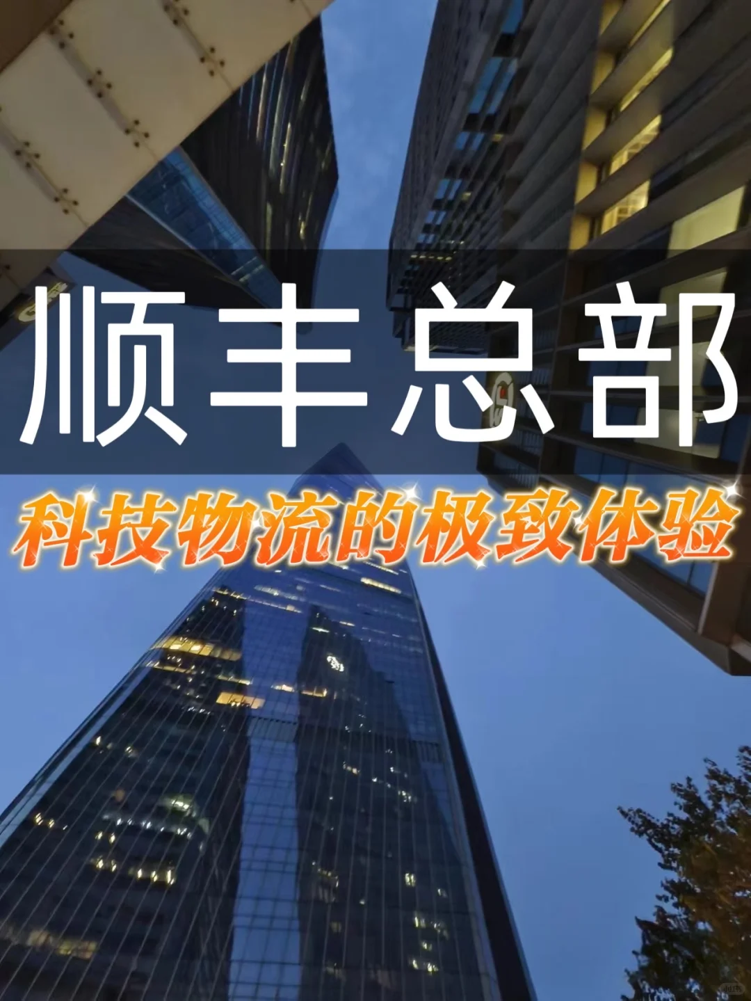 顺丰总部丨科技物流的极致体验