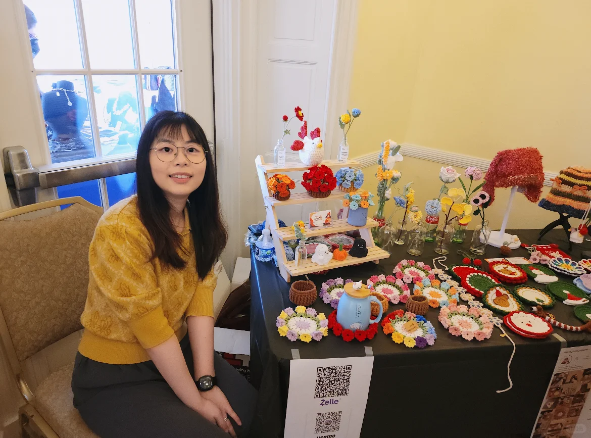 我也算是体验过美国手工展摆摊的人了！