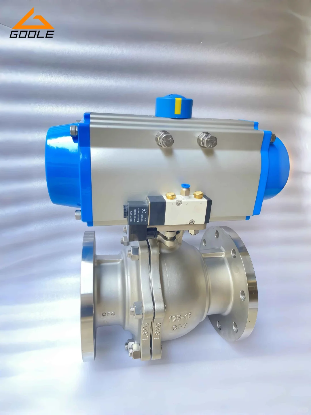 Q641F-16P气动不锈钢球阀法兰式产品介绍