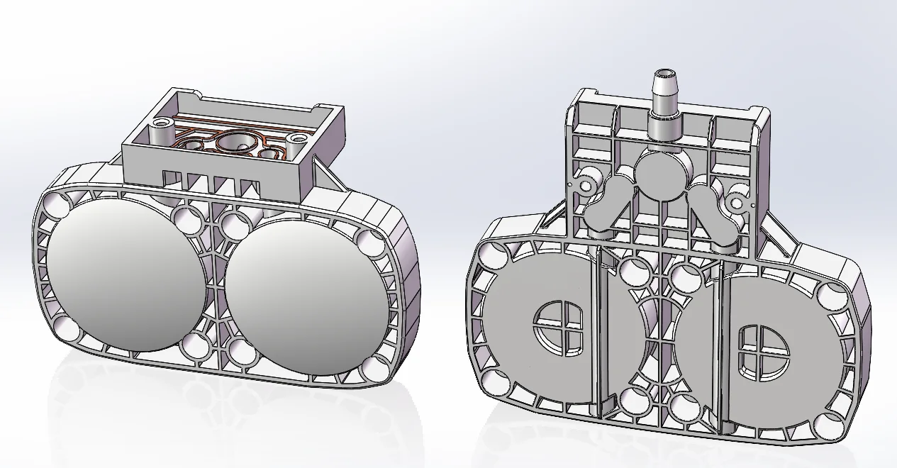 鱼跃制氧机分子筛桶顶盖