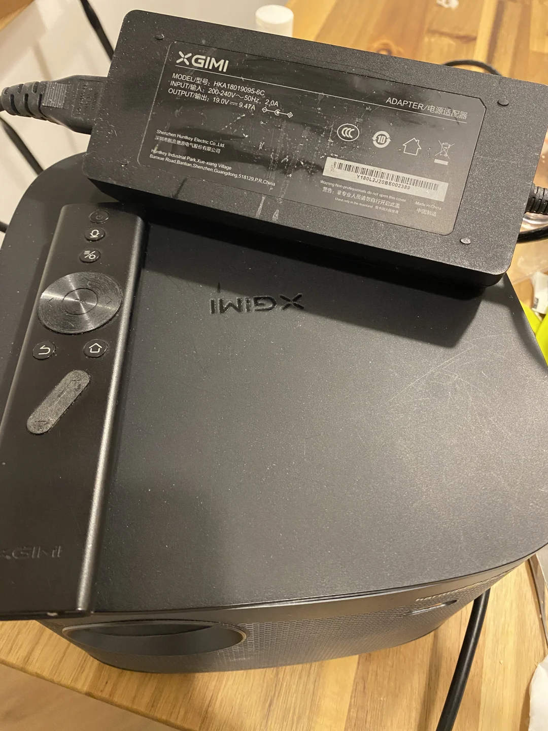 出国行极米H3投影仪