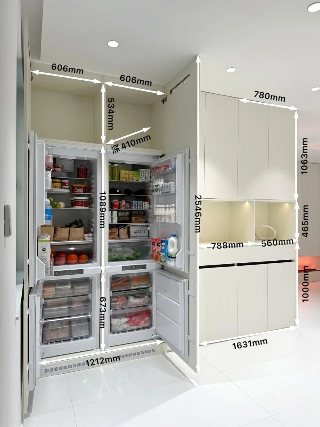 小户型|能看到的地方都做柜子!实用又显大