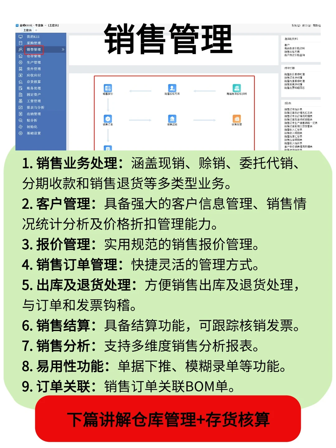 金蝶KIS云专业版，功能全解！（二）