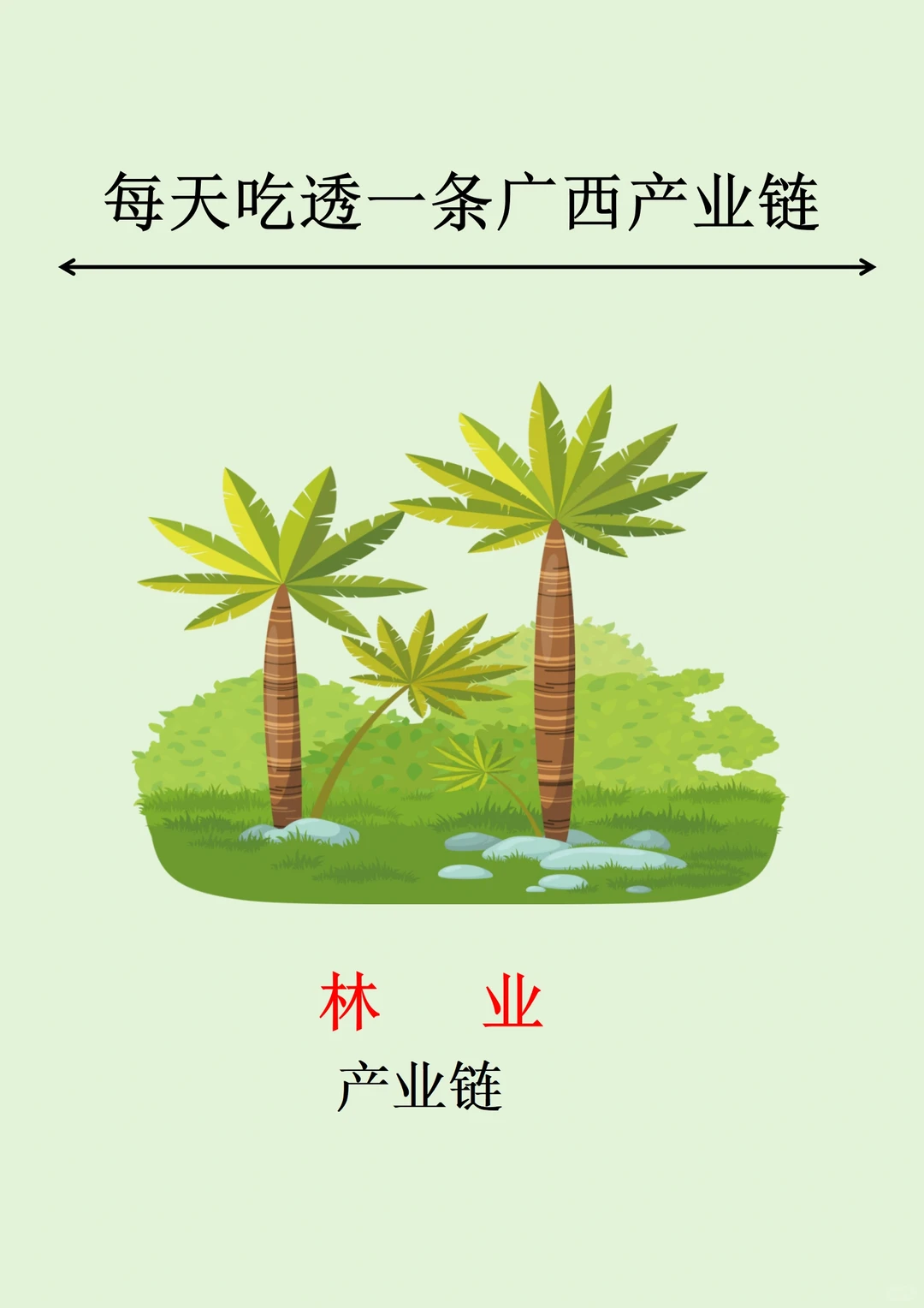 每天吃透一条广西产业链丨林业?