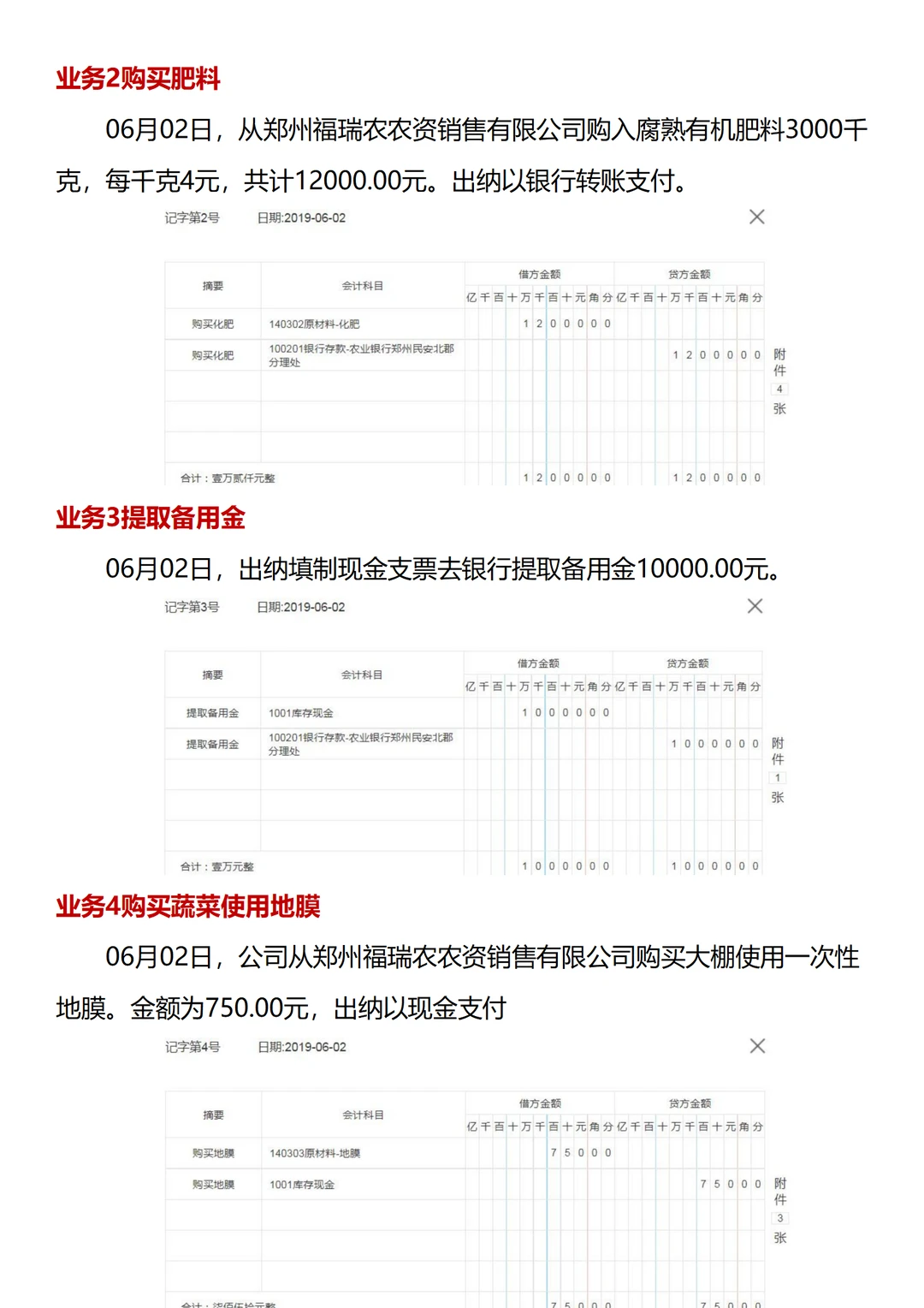 苗木种植会计账务处理