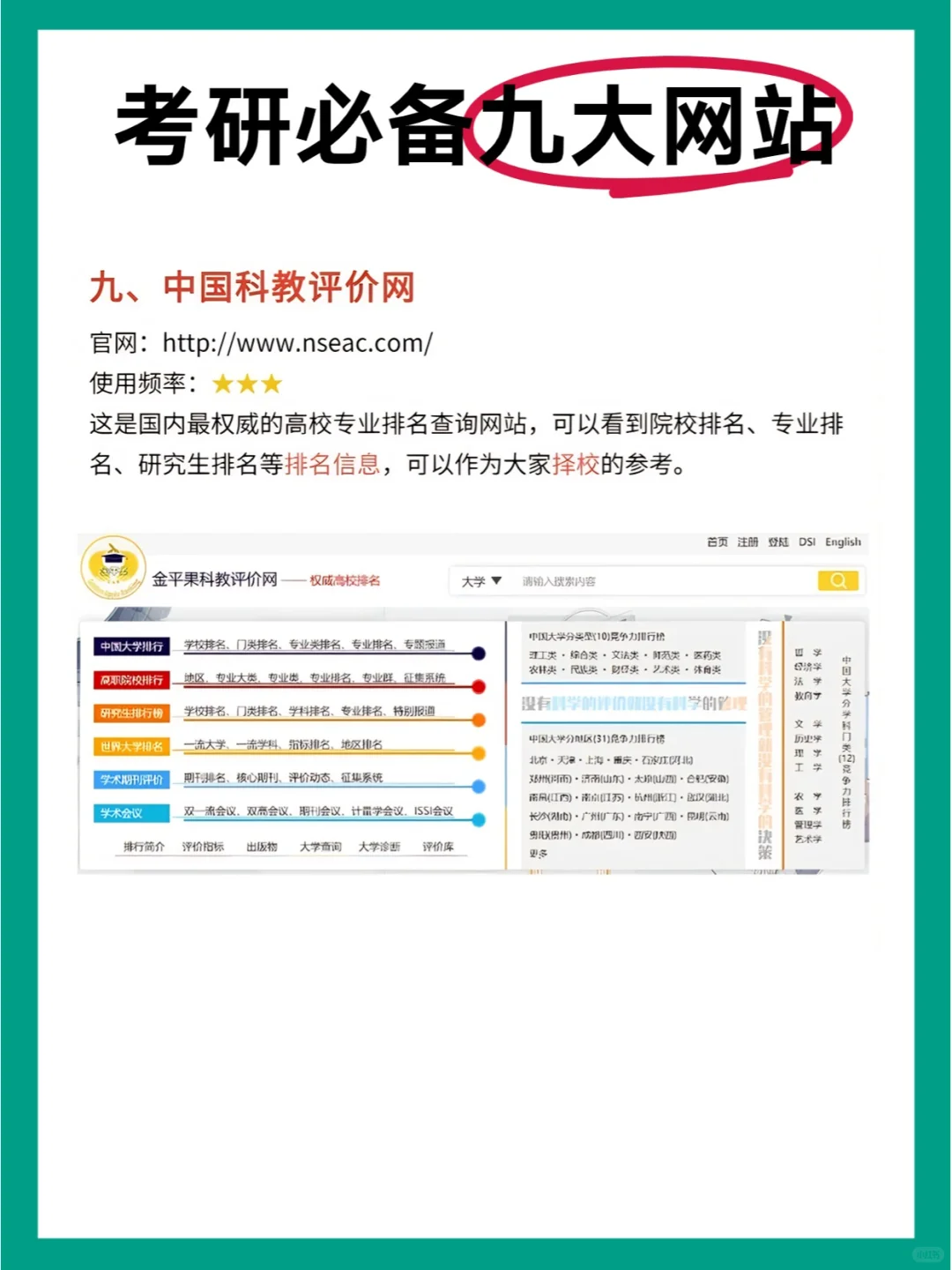 考研人离不开的9大网站！