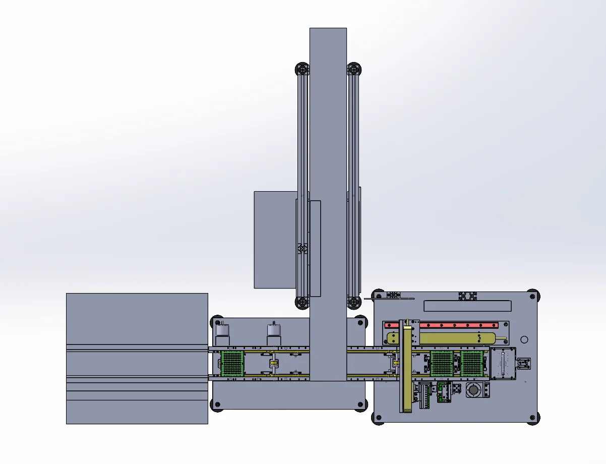 LED元件包装检测一体机设计