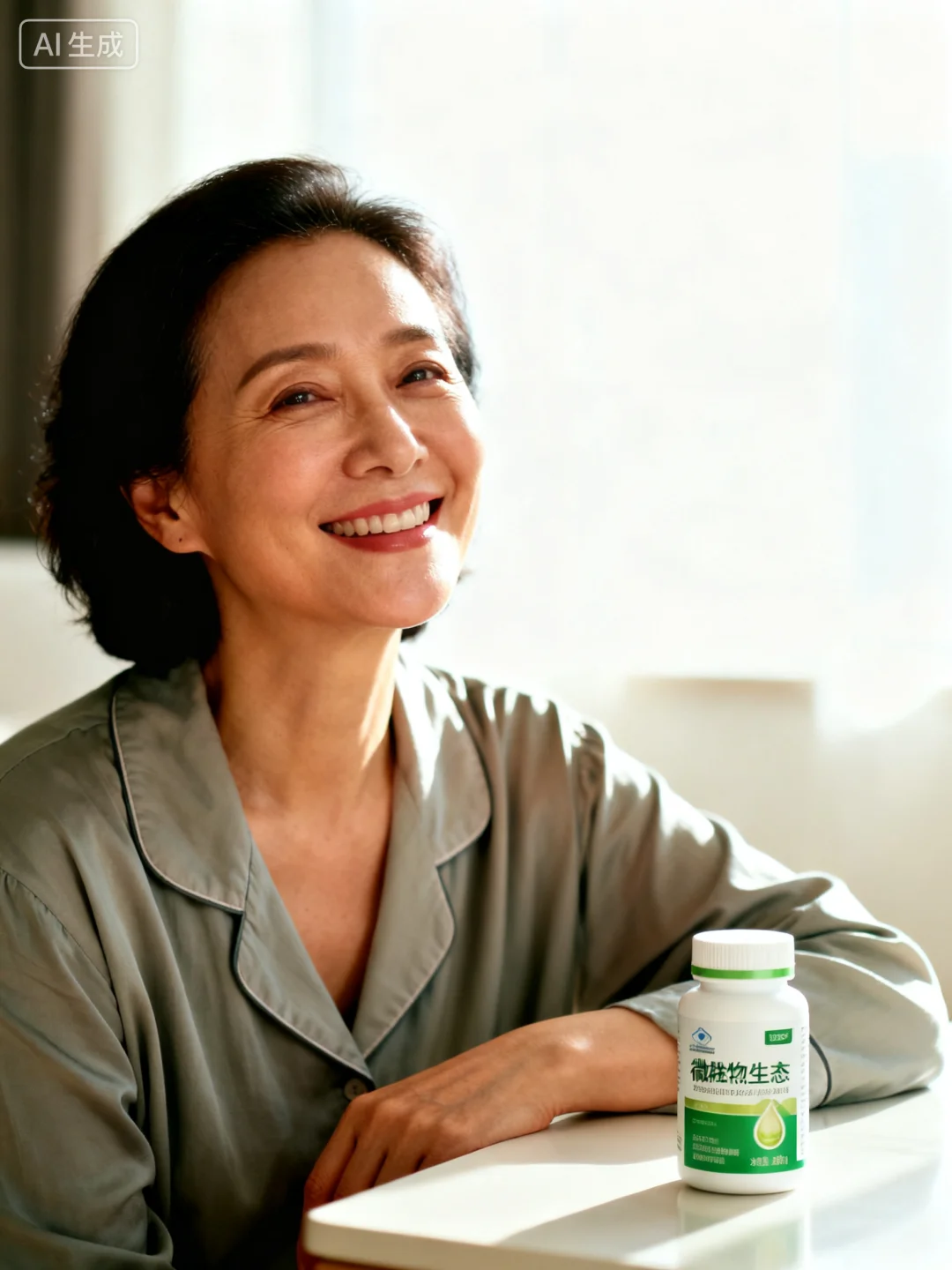 王女士调微生态，湿疹康复气色佳