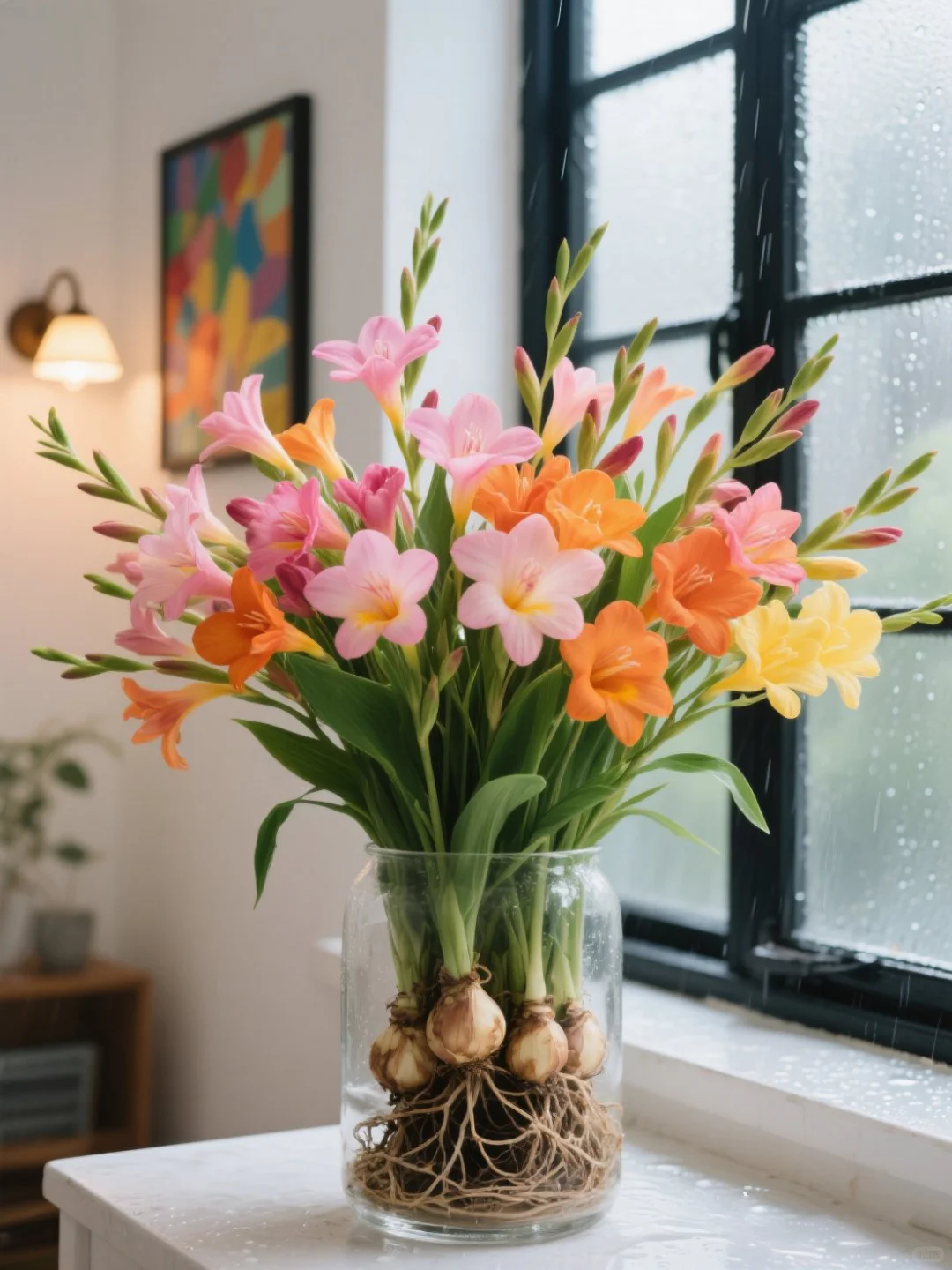 香雪兰素材及提示词