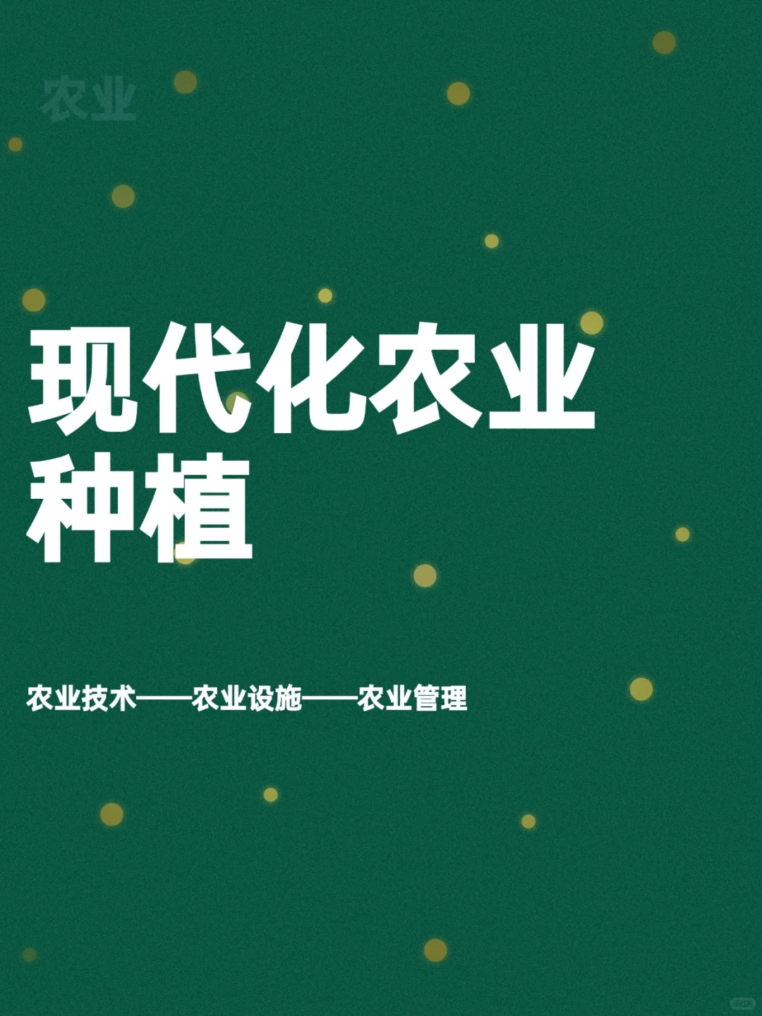 ?现代化农业种植,开启绿色未来之旅?