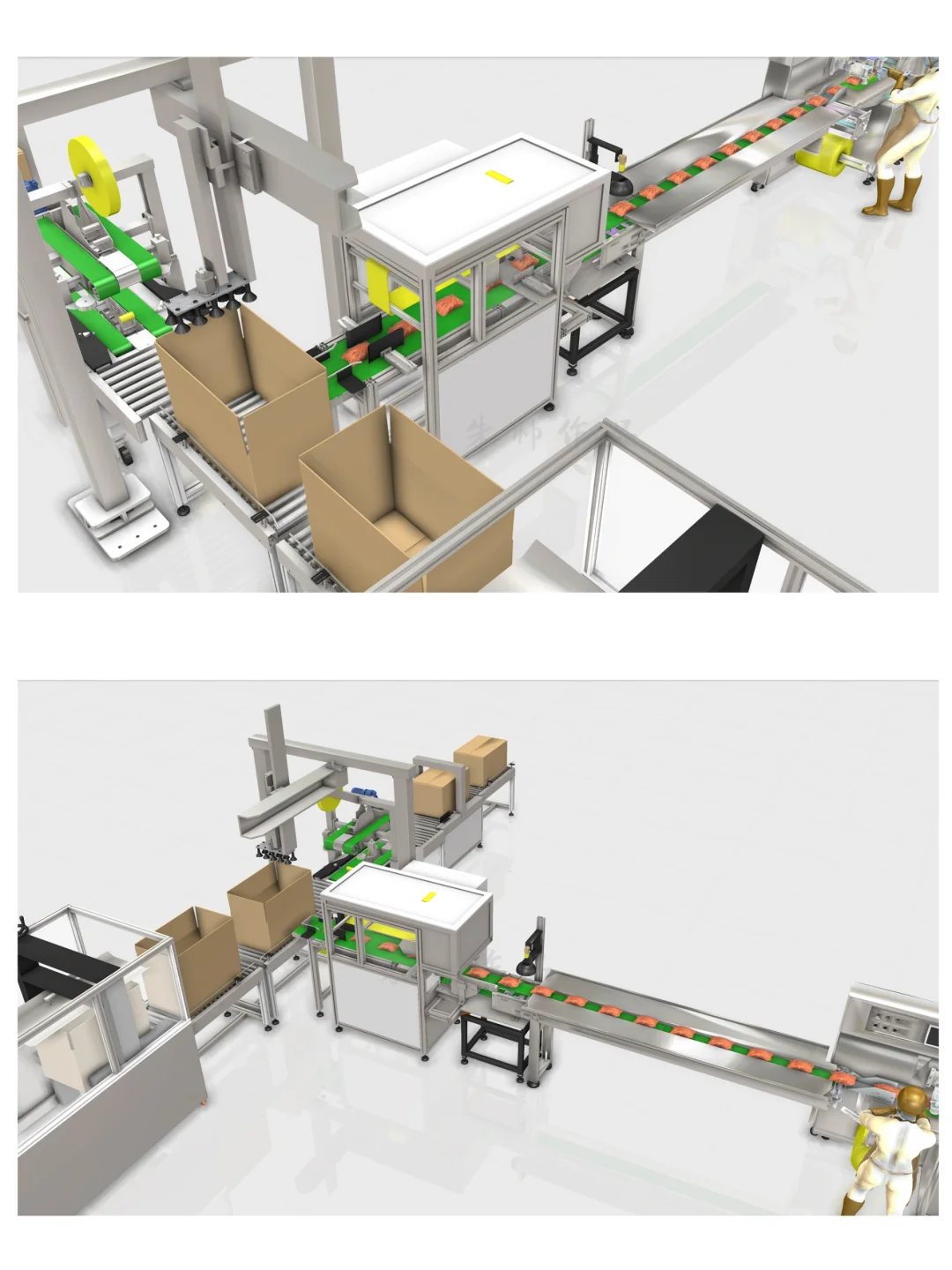 设计师案例｜纸箱包装流水线