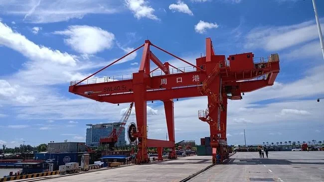 河南水运最大港口，一年4000万吨