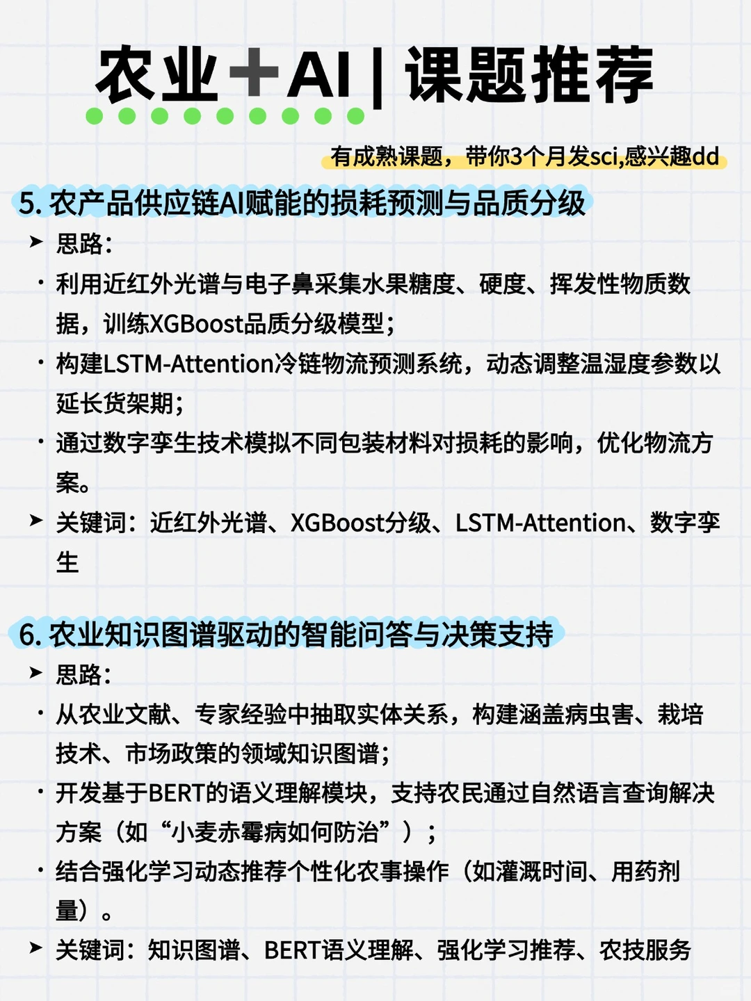 明显感受到农业＋人工智能的风口已经来了！