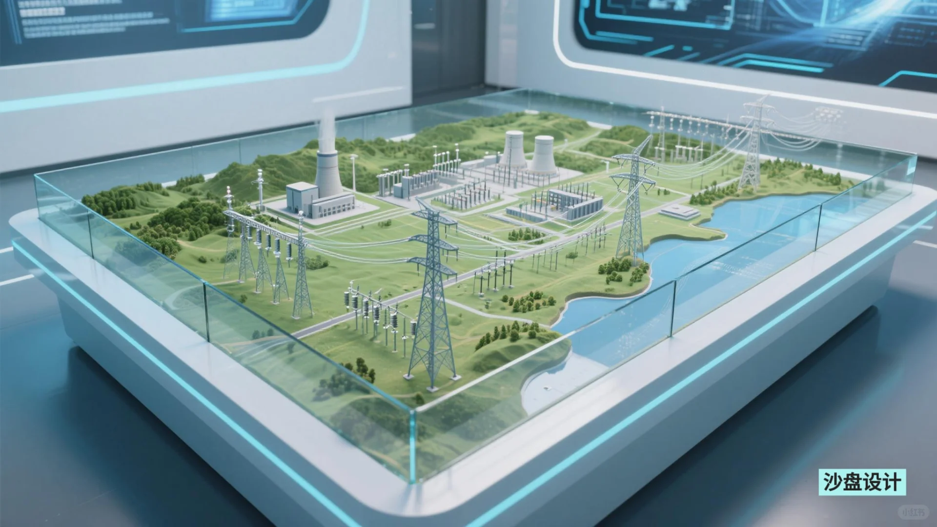 探秘电力沙盘:数智化重塑能源新生态