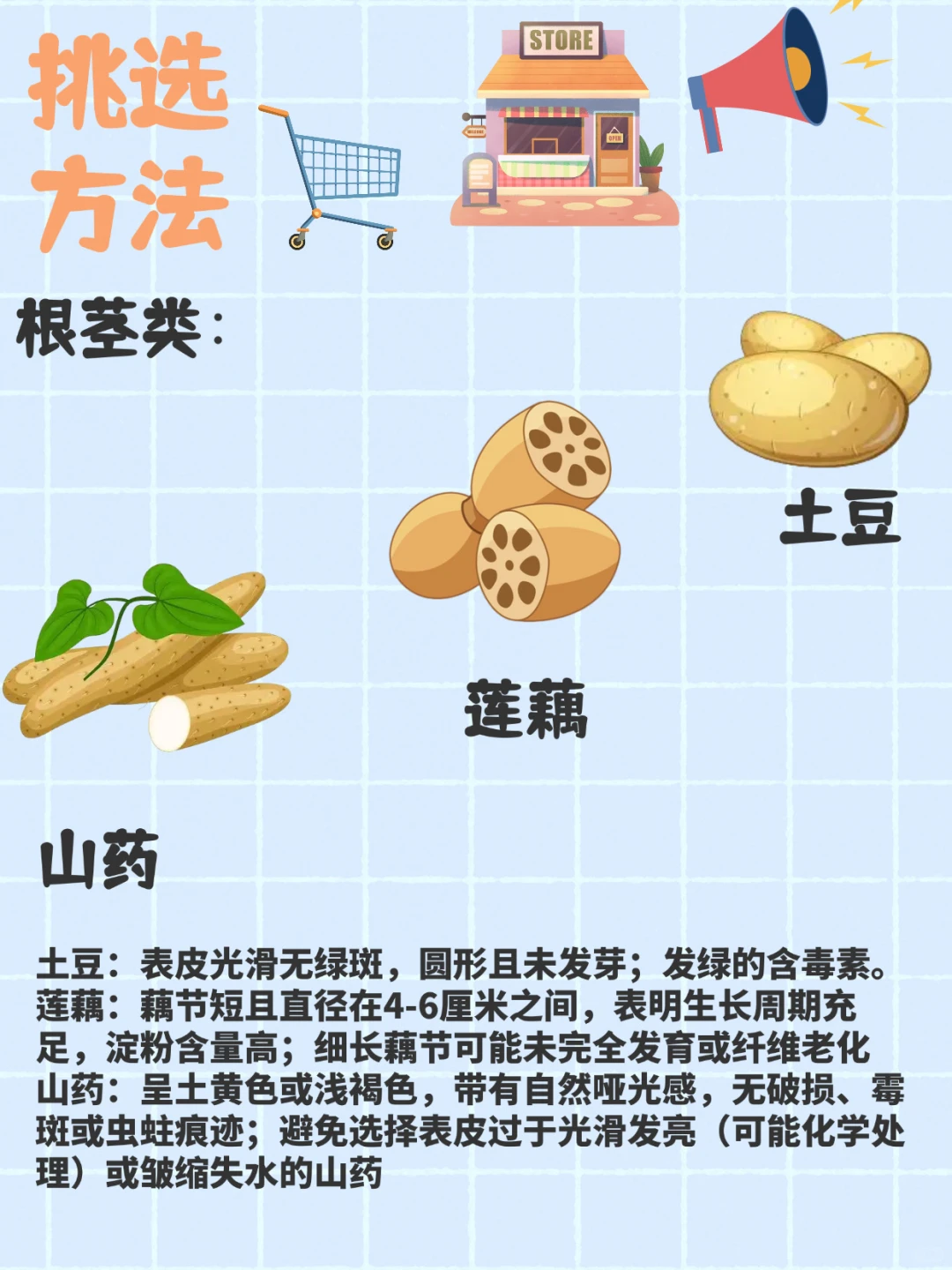 你知道怎么挑选蔬果吗？