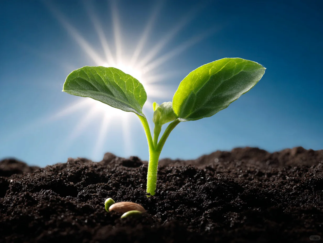 破土而出的新生力量，看小苗如何向阳生长