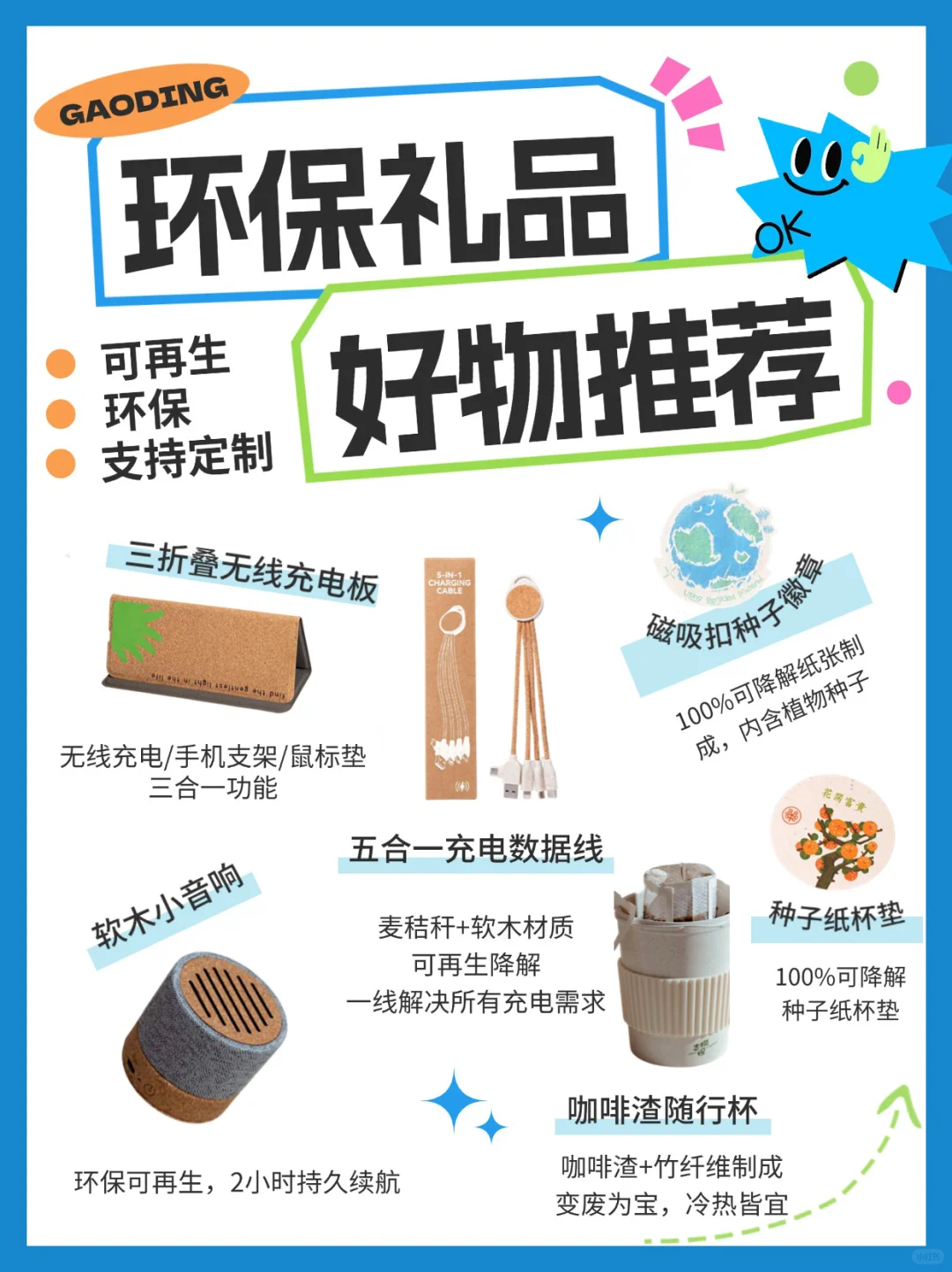 用环保定制伴手礼,把企业责任玩出高级感!