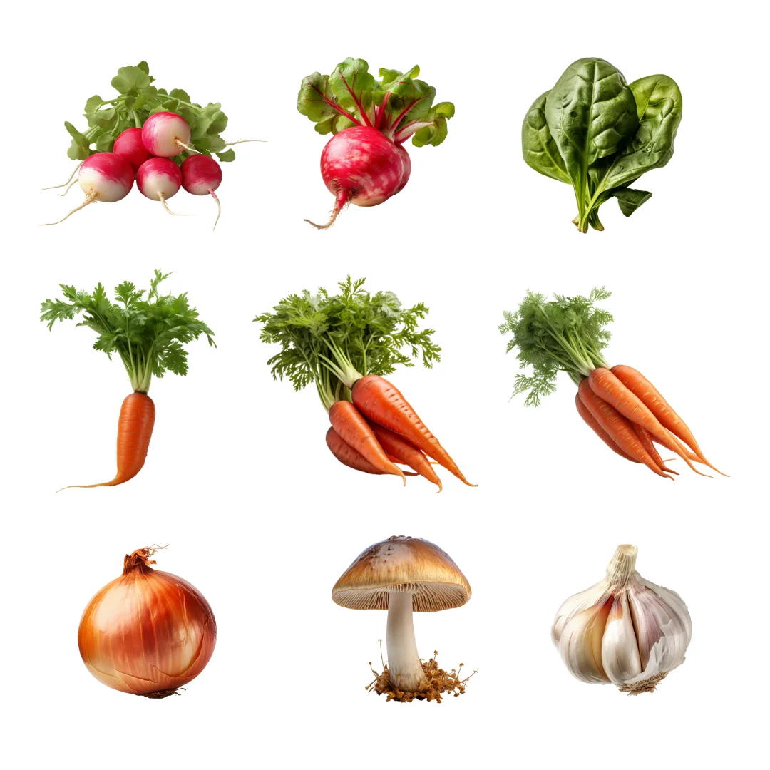 PNG素材分享 | 蔬菜照片 抠图素材