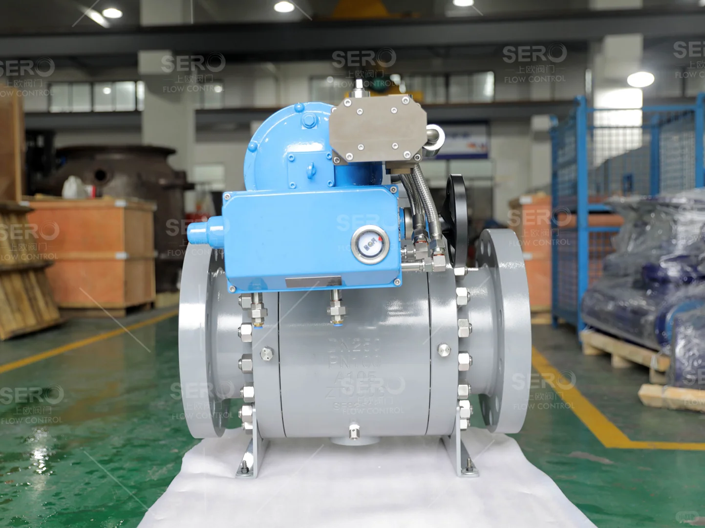 气液联动锻钢法兰防爆球阀