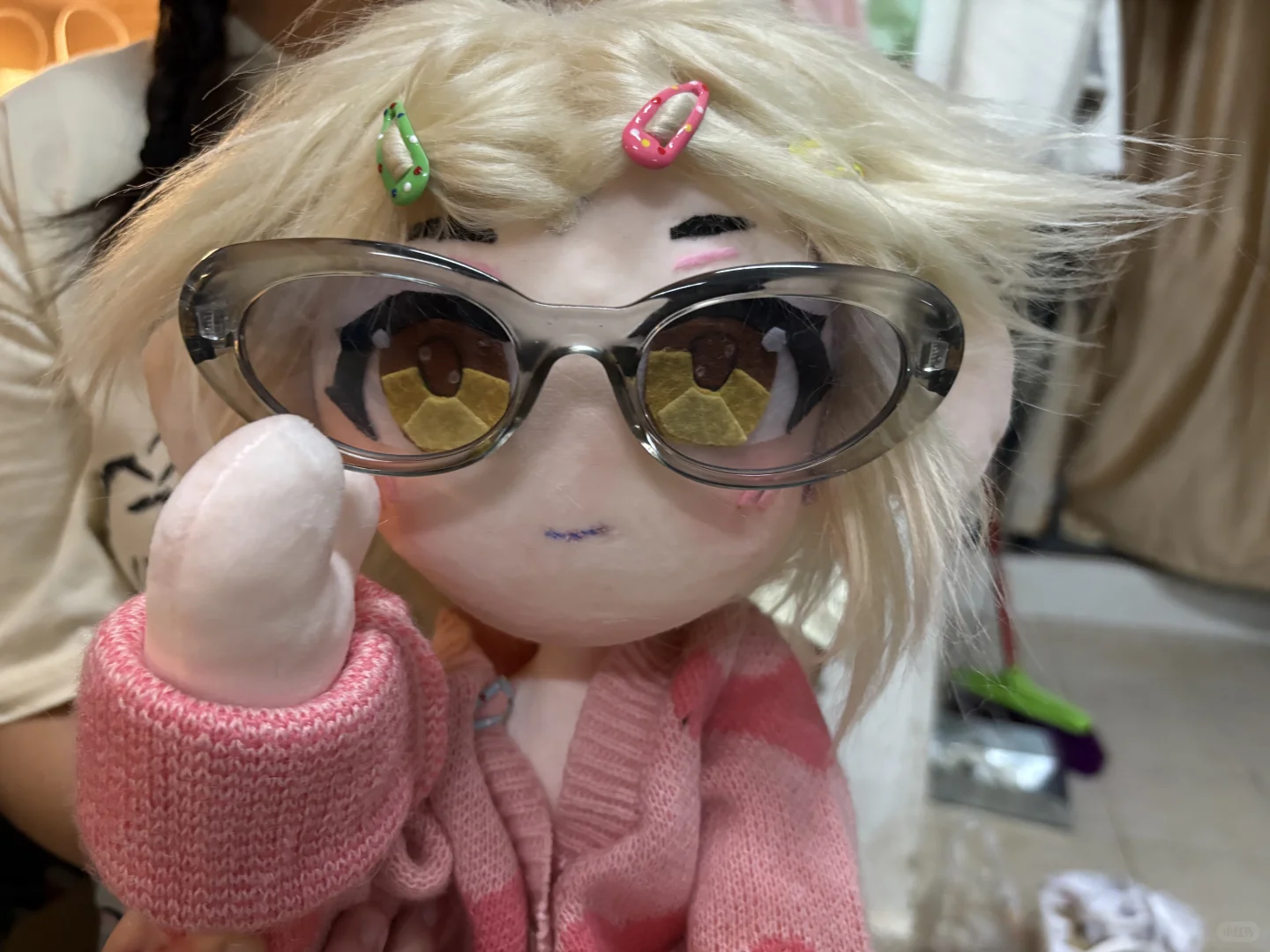 八小时手工做了个娃，室友嘎嘎喜欢