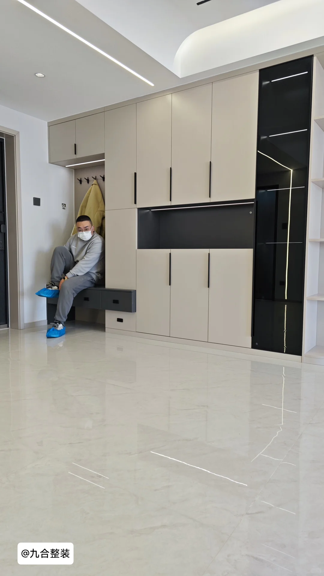 全屋定制柜子落地效果实景拍摄分享