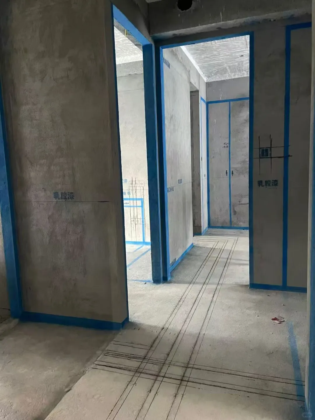 福州晋安区榕发揽湖郡⚡水电放样