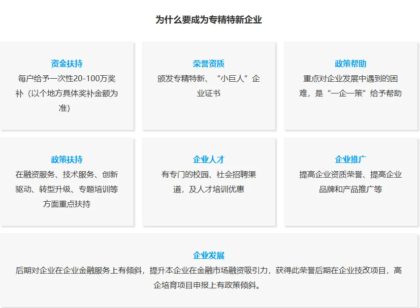 什么是专精特新