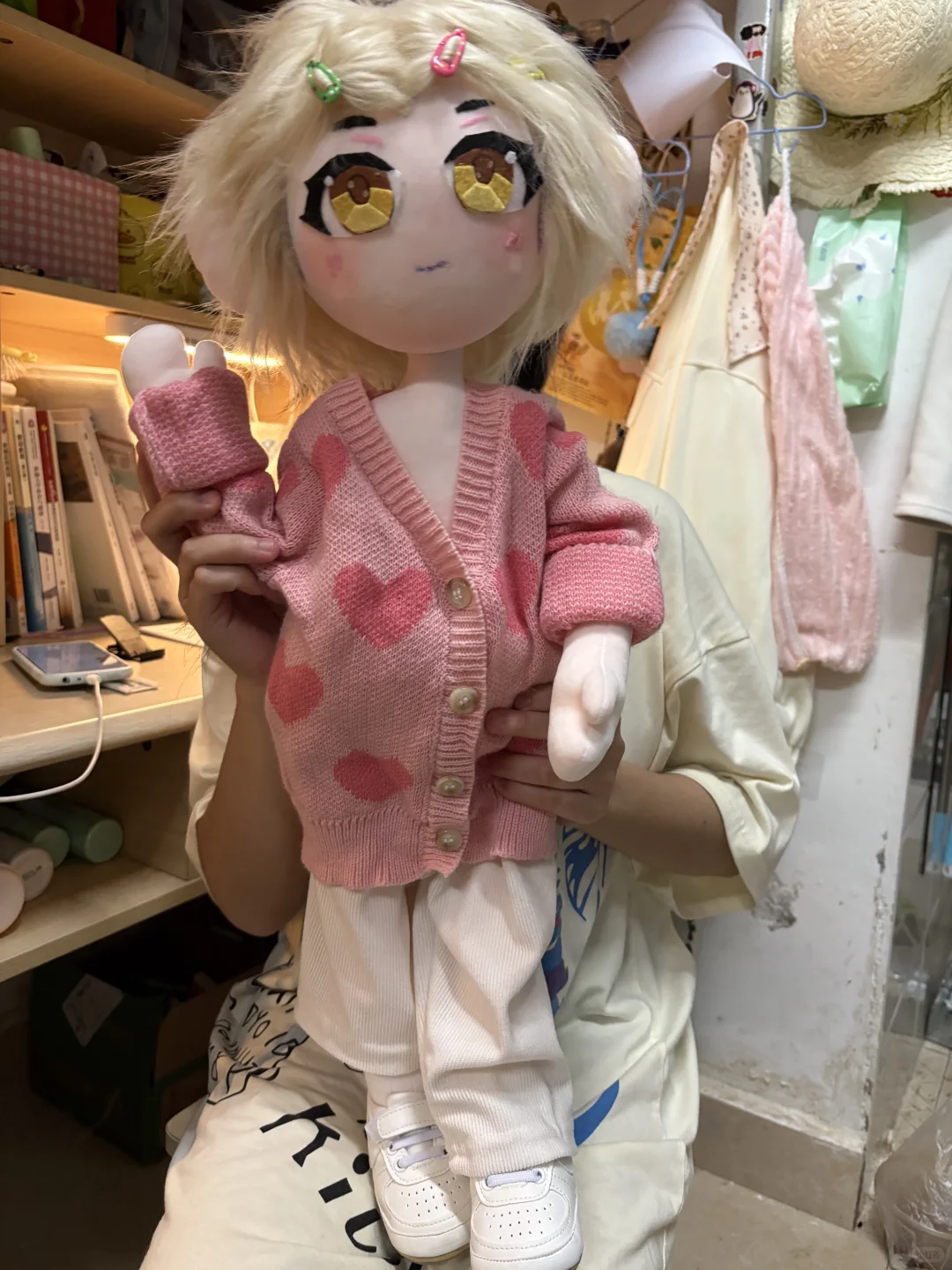 八小时手工做了个娃，室友嘎嘎喜欢