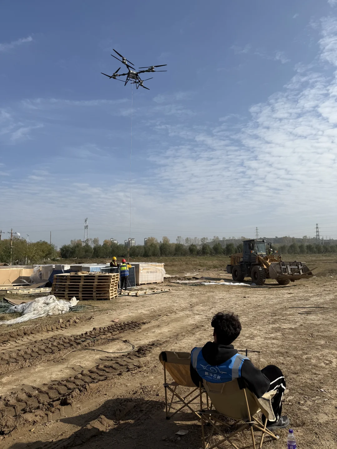 无人机在工地上,能干点啥?