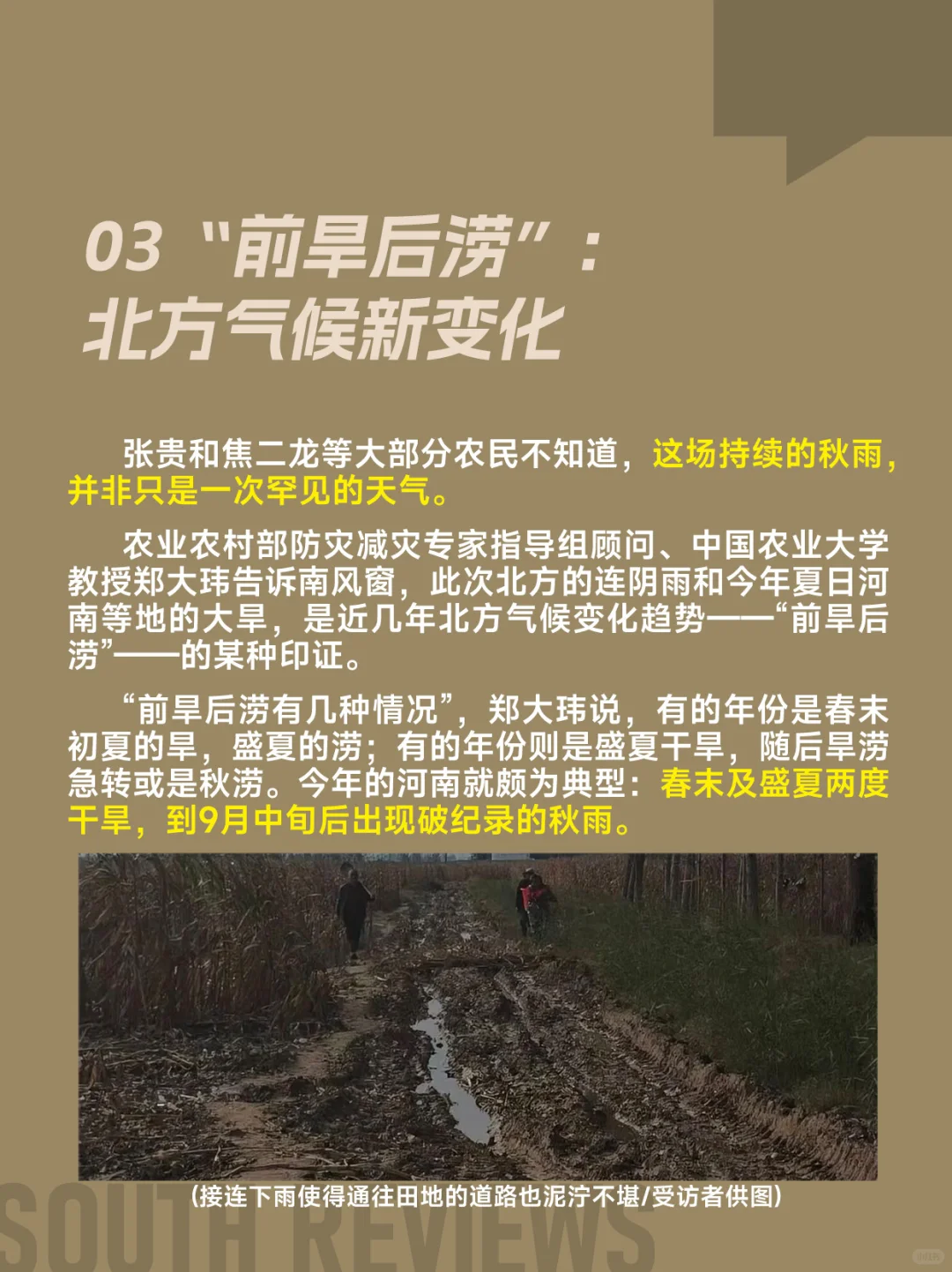 河南农民太苦了,刚经历罕见干旱又遭遇秋涝